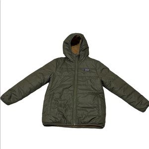 Patagonia Kids Jacket in Olive Green